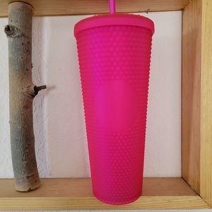 Starbucks Hot Pink Studded Tumbler